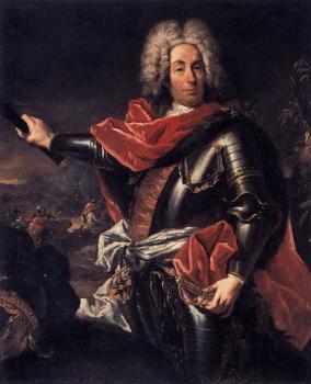 Portrait of Marshal Matthias von der Schulenburg